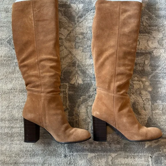 Sam Edelman Over the Knee Tan Boots - Picture 5 of 7